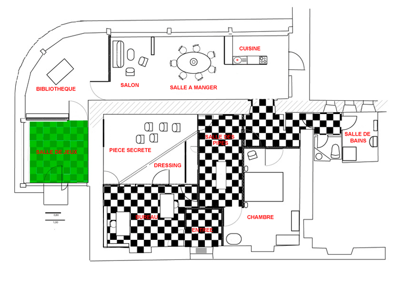 Villa Dourven plan