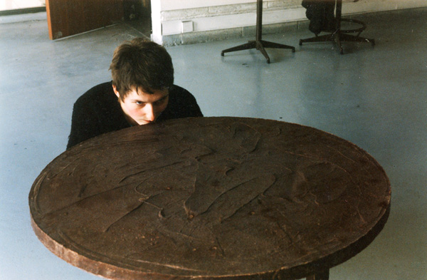 Anabelle Hulaut - table en chocolat